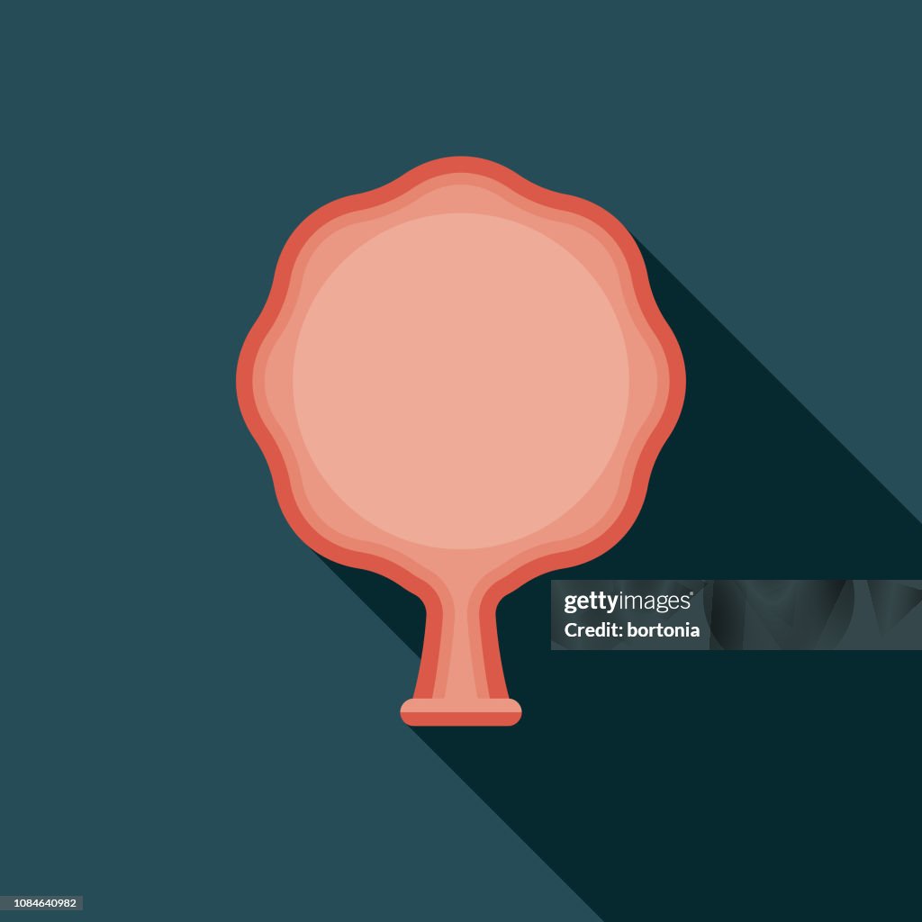 Air Bag Flat Design April Fools Day Icon