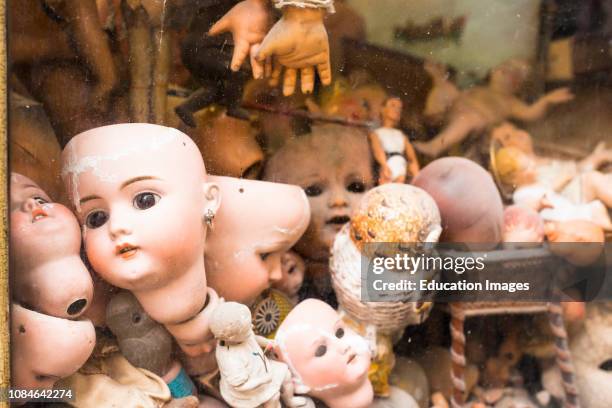 Ospedale delle Bambole, Doll Hospital A hospital where antique dolls are given new life Via di Ripetta near Piazza del Popolo Rome Italy.