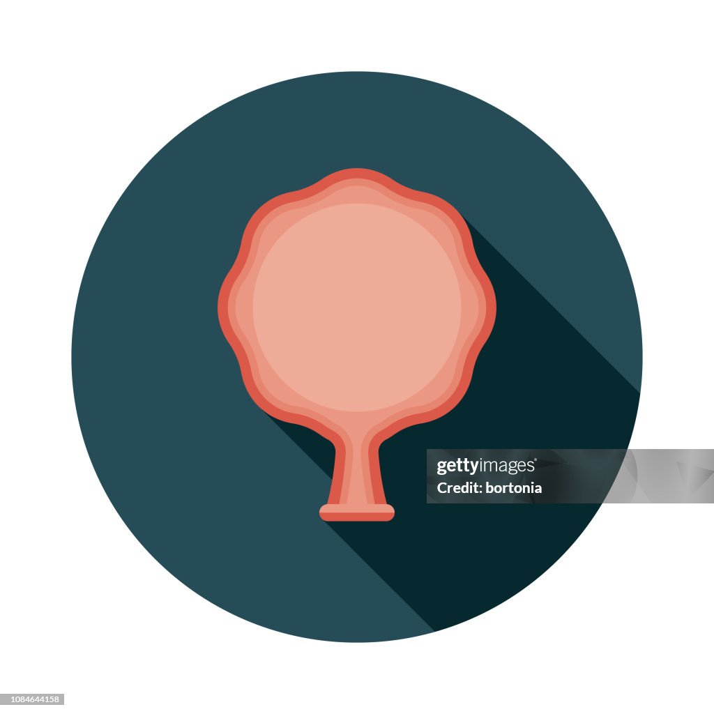 Air Bag Flat Design April Fools Day Icon