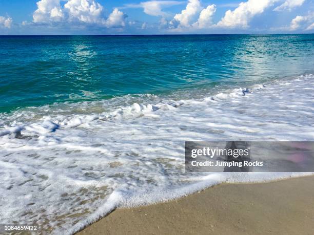 Gulf of Mexico Beach with White Sand and breaking surf, Gulf Shores, Alabama, .