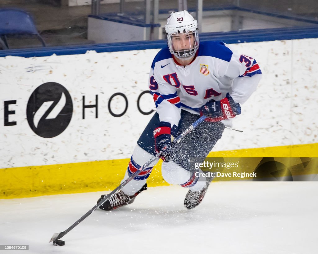 2018 Under-17 Four Nations Tournament - USA vs Slovakia