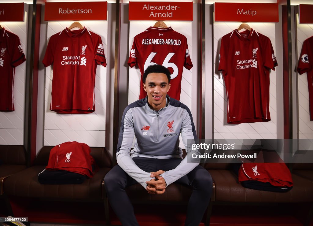 Trent Alexander-Arnold Signs a Contract Extension at Liverpool