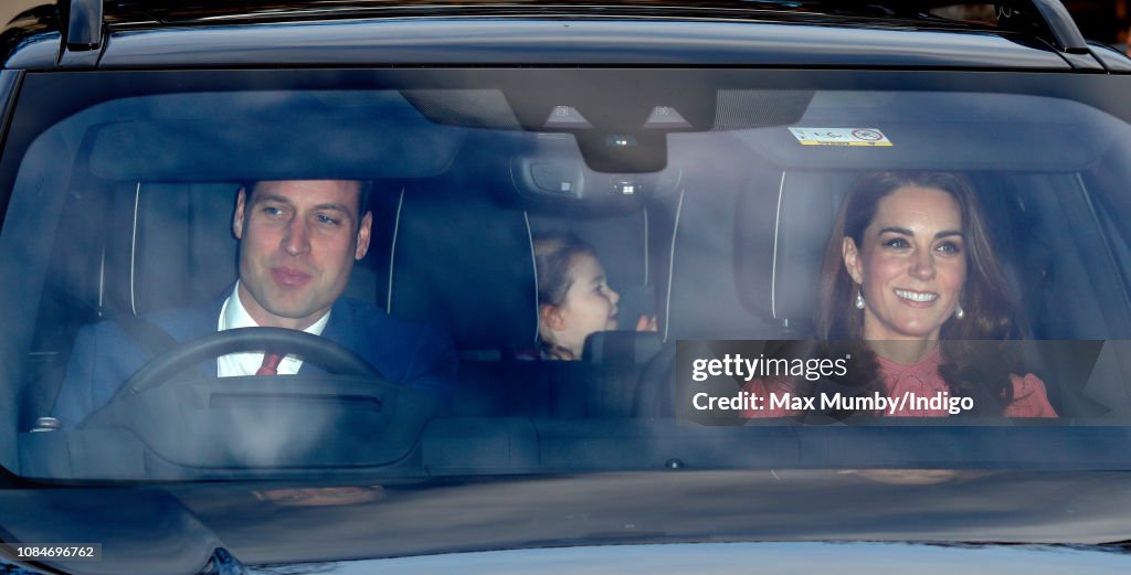 Queen's Christmas Lunch - Arrivals