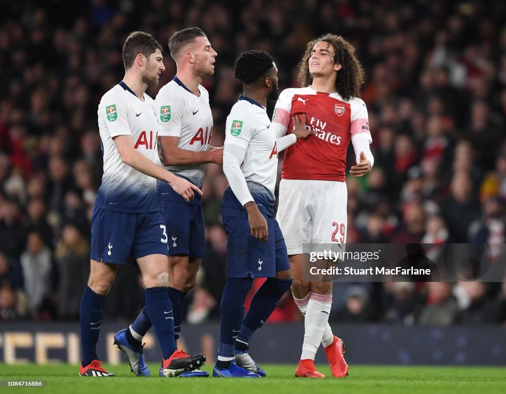 Arsenal v Tottenham Hotspur - Carabao Cup: Quarter Final