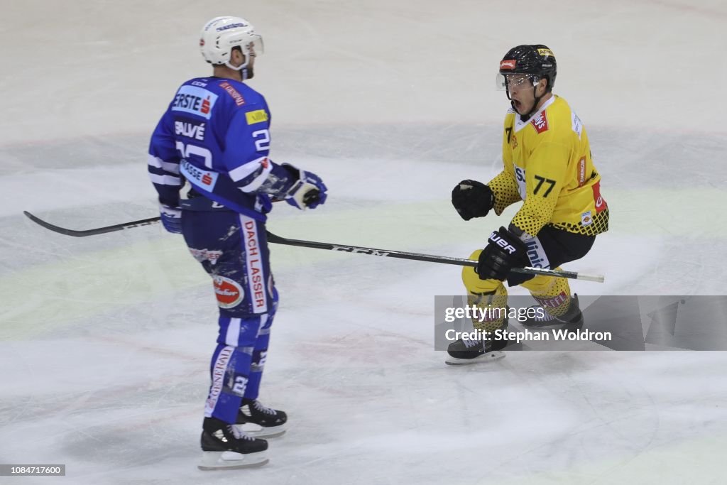Vienna Capitals v EC VSV - Erste Bank Eishockey Liga