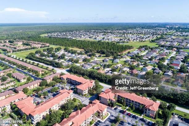 Florida, Orlando, Davenport, Bella Piazza Resort aerial.