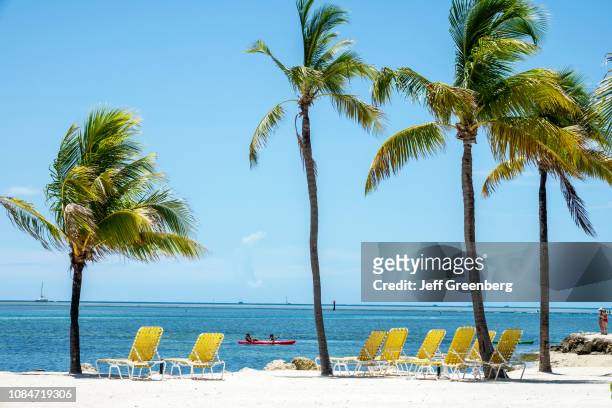 Upper Florida Keys, Islamorada, Pelican Cove Resort beach.