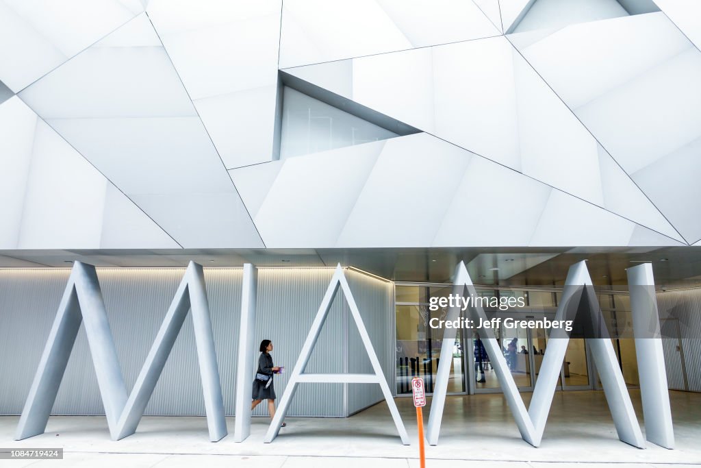 Miami, Design District, Institute of Contemporary Art entrance