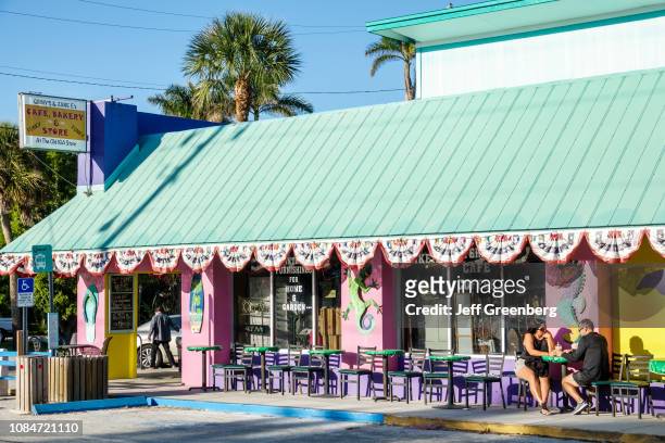 Florida, Anna Maria Island, Ginny & Janes Cafe Bakery Store.