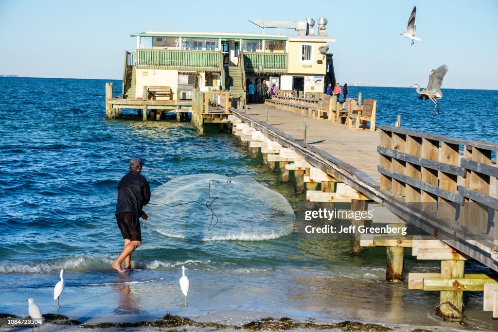 Florida, Anna Maria City Pier, Rod Reel News Photo Getty