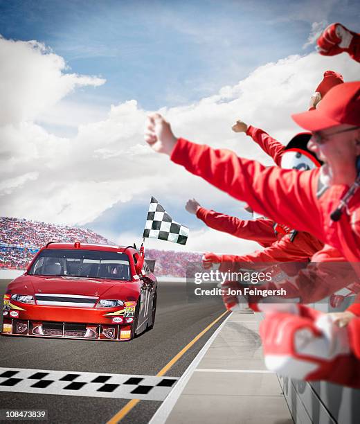 racing - course de stock cars stockfoto's en -beelden