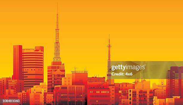 sao paulo, brazil - sao paulo stock illustrations