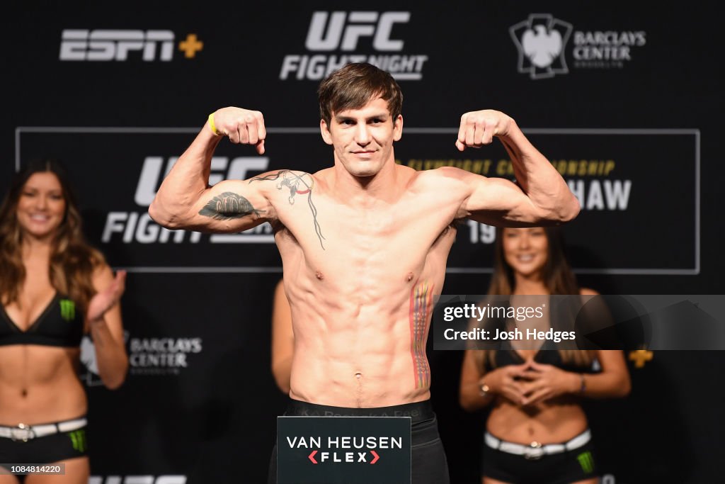 UFC Fight Night: Weigh-ins