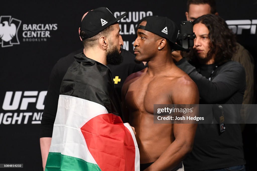 UFC Fight Night: Weigh-ins