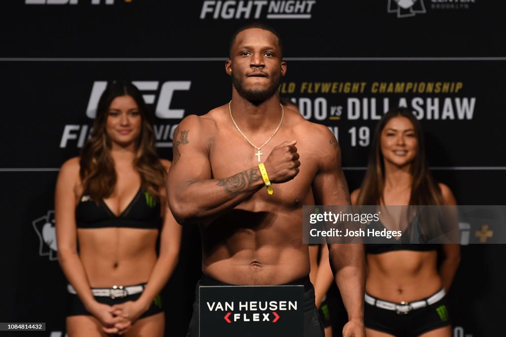 UFC Fight Night: Weigh-ins