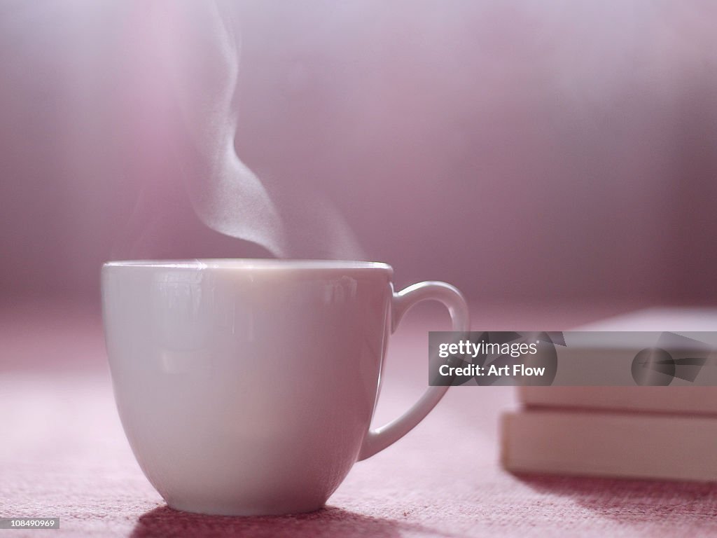 Hot Tea or Coffee and Books
