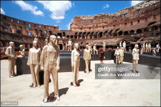 Years later, the Coliseum becomes again a real theatre where three works of Sophocles will be played in Rome, Italy in July, 2000.