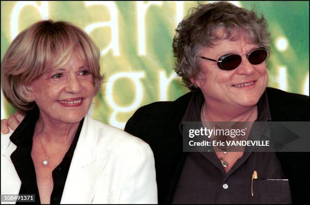 In this film Jeanne Moreau plays the role of French writer Marguerite Duras. Moreau and Dayan in Venice, Italy on September 08th, 2001.