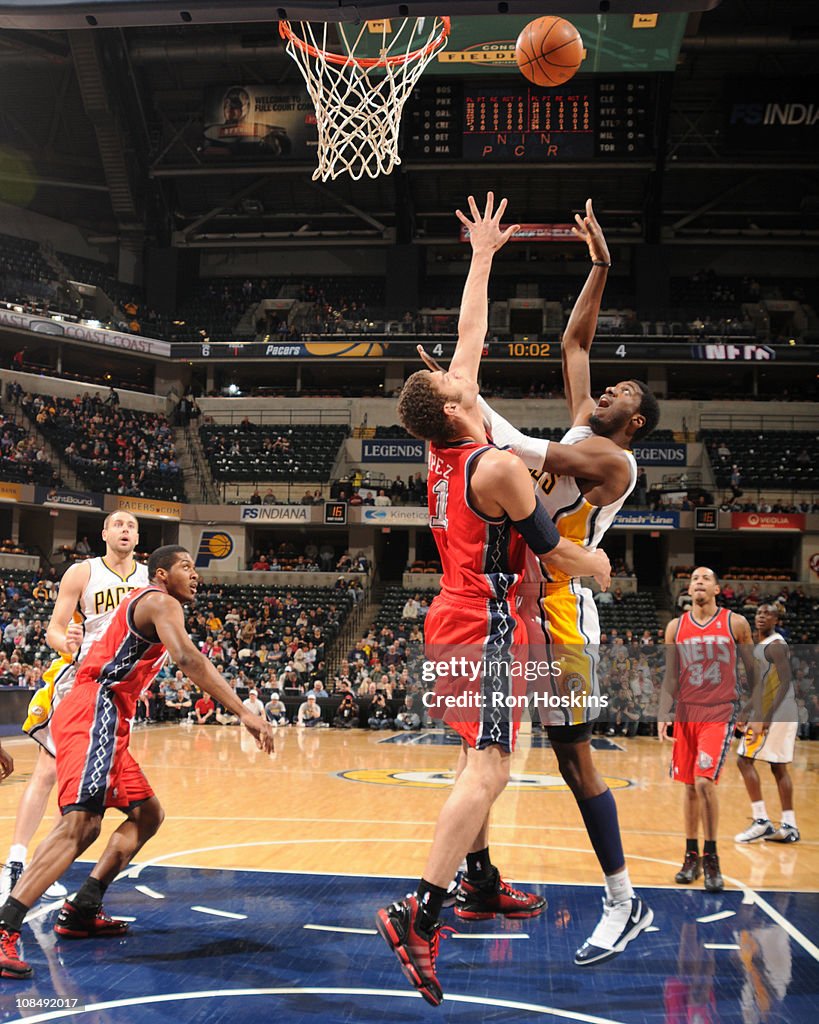 New Jersey Nets v Indiana Pacers