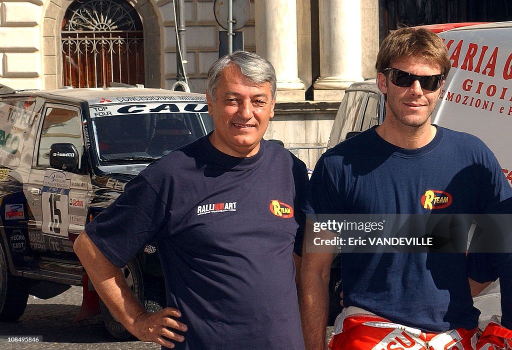 Gian Nicolino Narducci, private secretary of Vittorio Emanuele of Savoy in Potenza, Italy on July 01, 2003. 