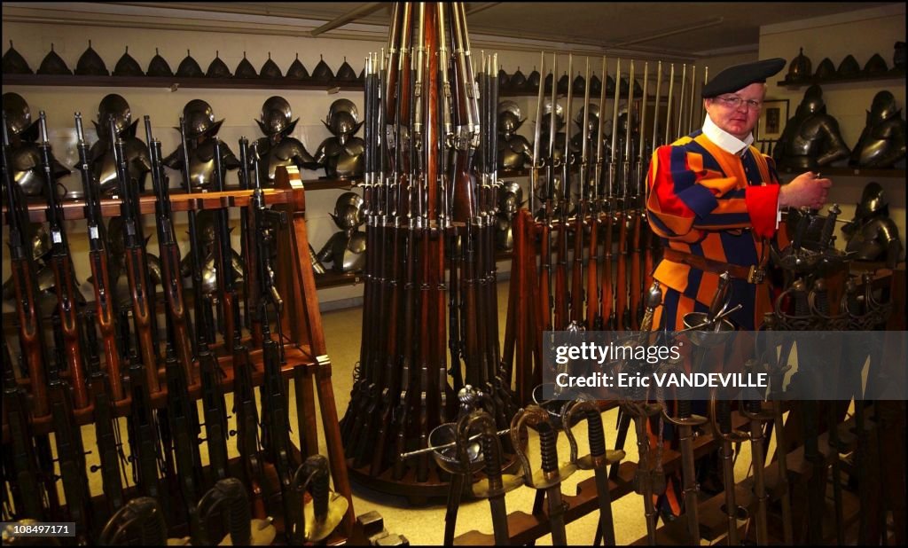A visit at the heart of the Vatican, the world's smallest state in Rome, Vatican City on May 01, 2003.