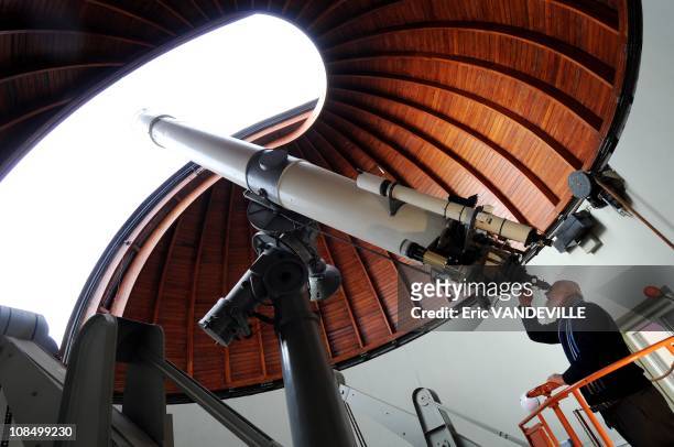 Papal astronomer' Father Giuseppe Koch, jesuit superior of the community, is the Vice Director of the 'Specola Vaticana' . In the 1920s, the Pope...