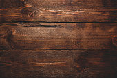 Old dark wooden surface