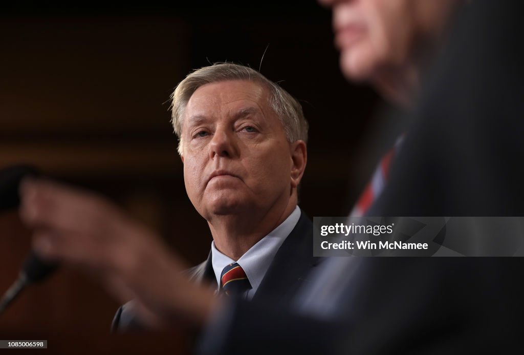 Senator Lindsey Graham Speaks On President Trump's Announcement Of Troop Withdrawal In Syria