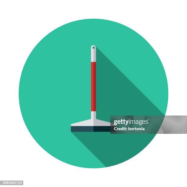 squeegee flat design car service icon - auto windshield stock illustrations
