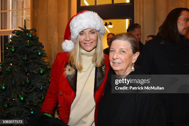 Bonnie Pfeifer Evans and Nan Bush attend Bruce Weber's Release Of His New Book, "All-American XVIII" on December 11, 2018 in New York City.