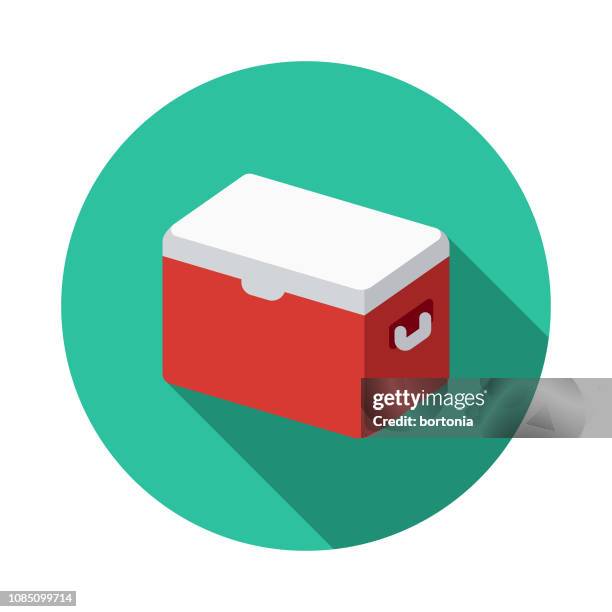 cooler meal kit icon - insulation stock illustrations