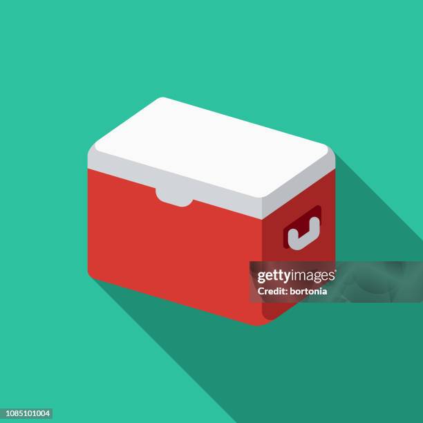 cooler meal kit icon - insulation stock illustrations