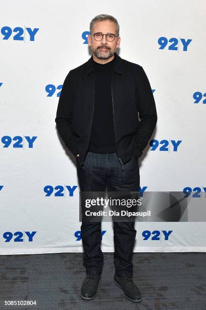 Steve Carell attends the "Welcome to Marwen" Screening & Conversation with Steve Carell at 92nd Street Y on December 20, 2018 in New York City.