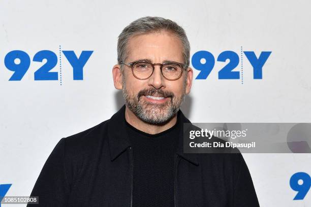 Steve Carell attends the "Welcome to Marwen" Screening & Conversation with Steve Carell at 92nd Street Y on December 20, 2018 in New York City.