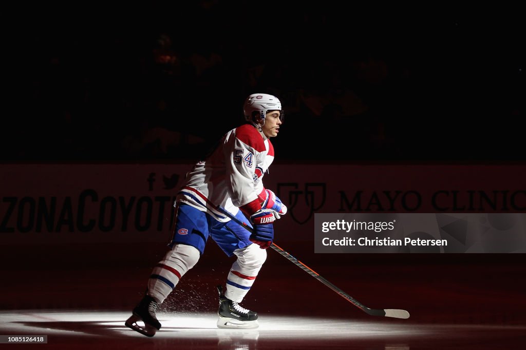 Montreal Canadiens v Arizona Coyotes