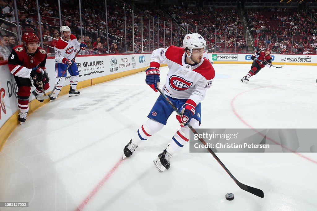 Montreal Canadiens v Arizona Coyotes