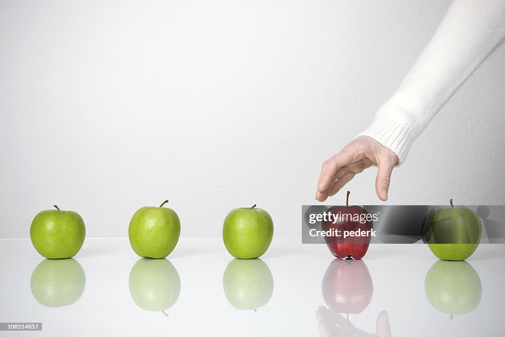 Red and green