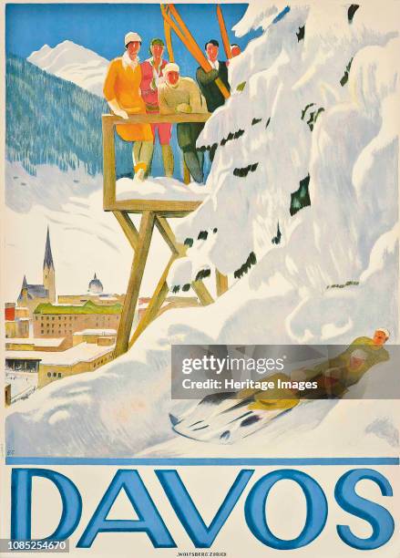 Davos, 1918. Private Collection.