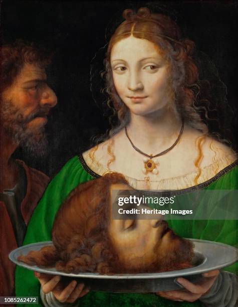 Salome with the Head of Saint John the Baptist, ca 1525-1528. Found in the Collection of Art History Museum, Vienne.