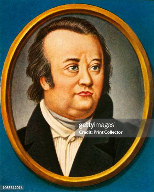 Jean Paul', . Portrait of German Romantic writer Jean Paul , whose pen name was a homage to French author Jean-Jacques Rousseau. Jean Paul is known...