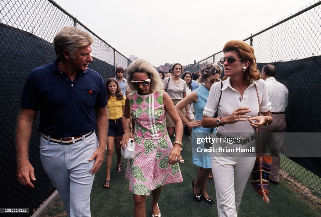 William Barry Rfk View of, from left, American FBI agent and bodyguard William G Barry ...