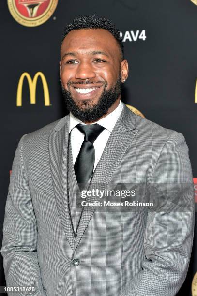 Professional boxer Austin Trout attends the 2019 Bounce Trumpet Awards on January 19, 2019 in Atlanta, Georgia.