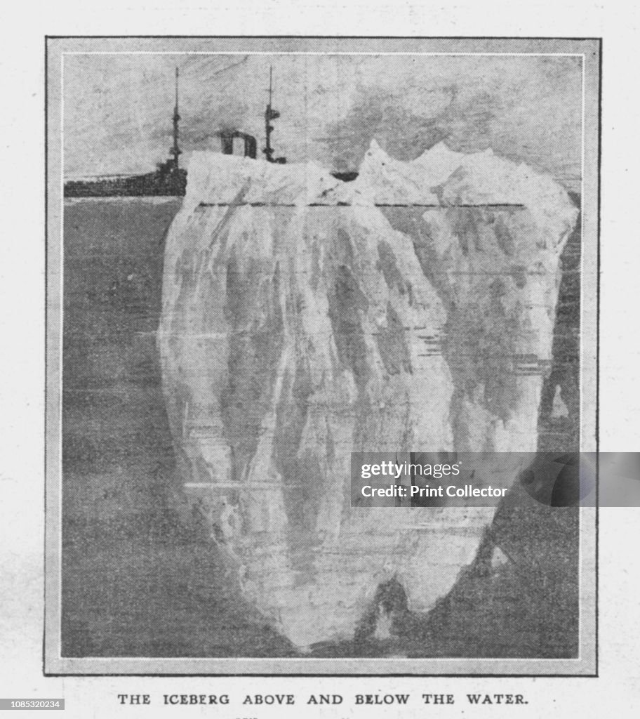 The Iceberg Above And Below The Water