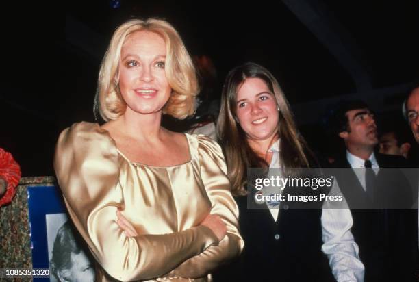 Joan Kennedy and Kerry Kennedy circa 1980 in New York.
