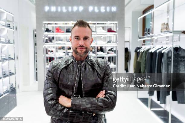 Philipp Plein attends the Philipp Plein boutique opening on December 21, 2018 in Madrid, Spain.