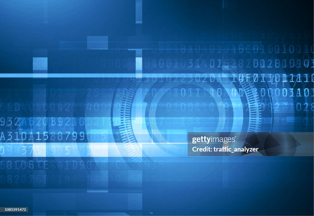Abstract Technical Background High-Res Vector Graphic - Getty Images