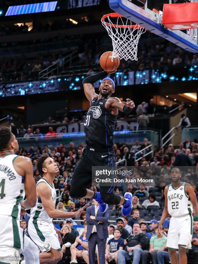 Milwaukee Bucks v Orlando Magic