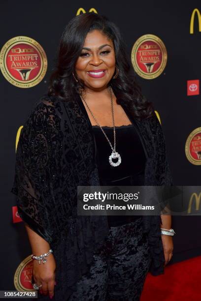 Kim Burrell attends 2019 Trumpet awards at Cobb Energy Performing Arts Center on January 19, 2019 in Atlanta, Georgia.