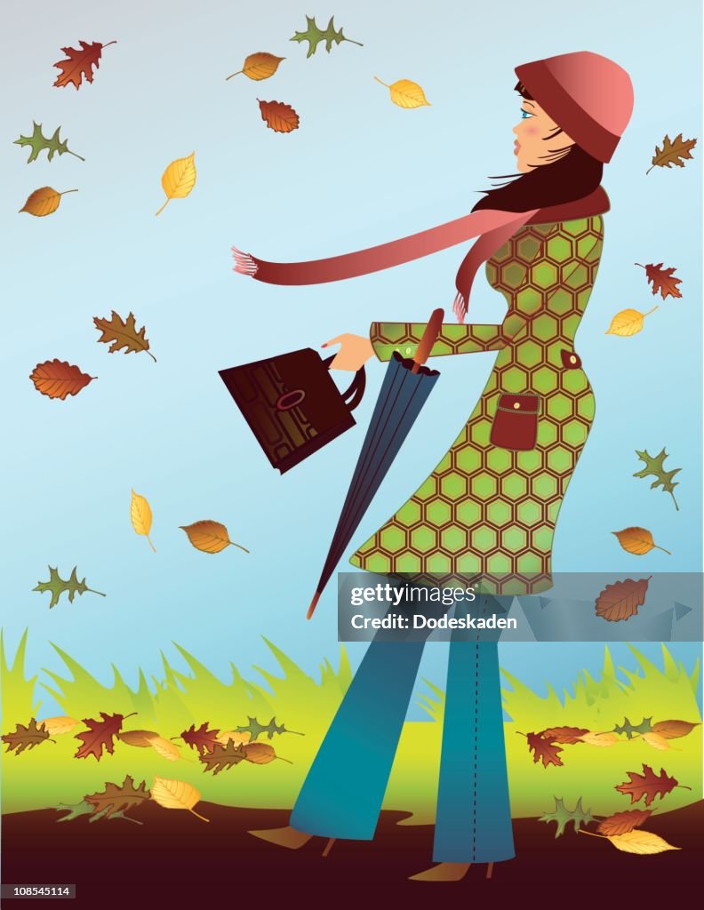 Walking in the wind
