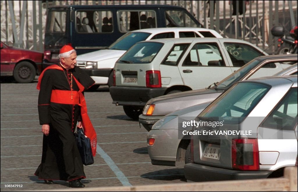 World cardinals meeting in Rome, Italy on May 23, 2001.